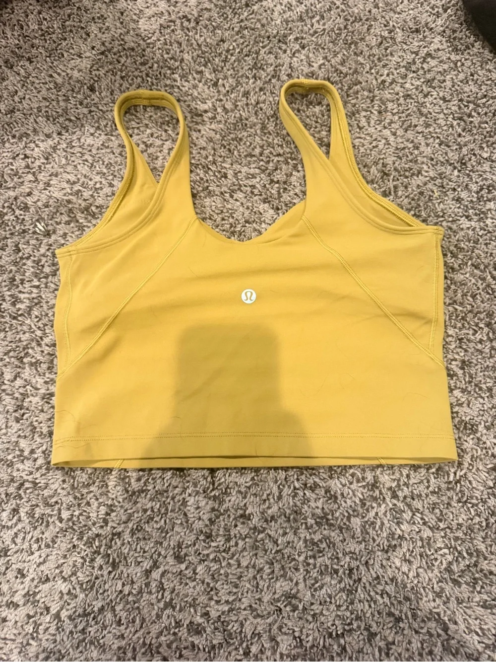 Lululemon Mustard Align Sports Top